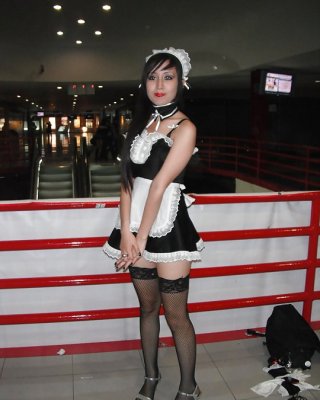 Sexy Amateur Cosplayer Und Aussenseitermädchen #34210685