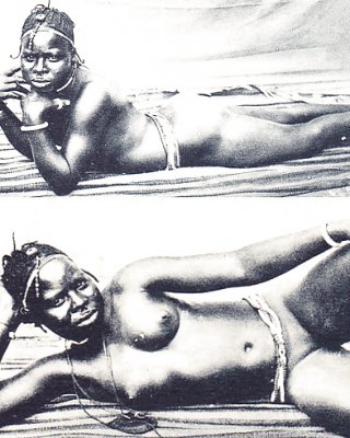 Naive native nudity captured in colonial times #24578325