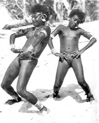 Naive native nudity captured in colonial times #24578346