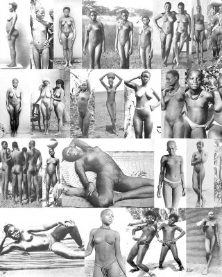 Naive native nudity captured in colonial times #24578353