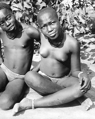 Naive native nudity captured in colonial times #24578360