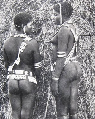 Naive native nudity captured in colonial times #24578393