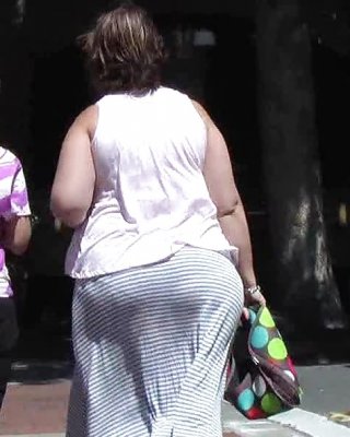 Candid Mature Ass - Sexy Butt - Booty Street Voyeur