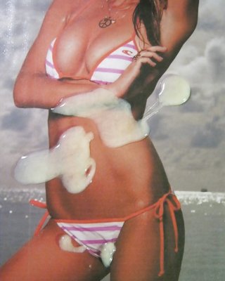 Brooklyn Decker gets creamed! #4 #25746739