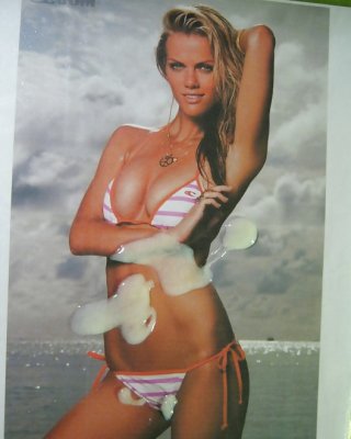 Brooklyn Decker gets creamed! #4 #25746745