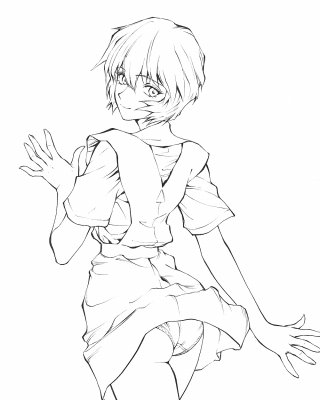 Evangelion Hentai - Naisho Keine Ayanami #22889684