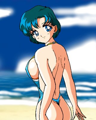 Anime Babes: Sailor Mercury 