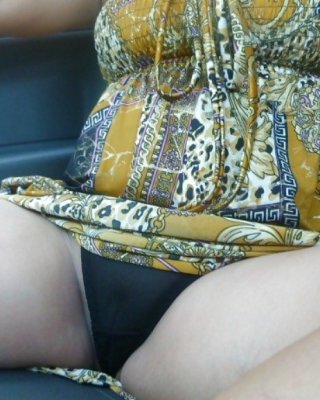 Latina Upskirt Panty