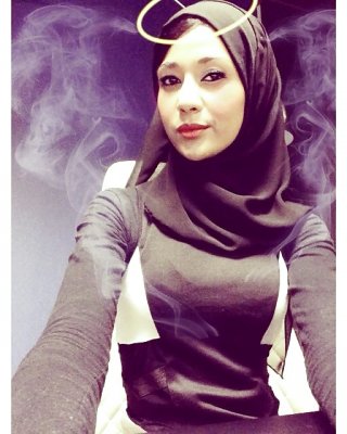 Tall Skinny Hijabi Will Make You CUM!