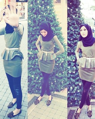 Tall Skinny Hijabi Will Make You CUM!