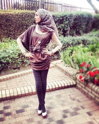 Tall Skinny Hijabi Will Make You CUM!