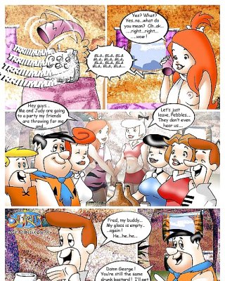The Jetsons Porn Captions - Flintstones meet the jetsoons comic porn - Best adult videos and photos