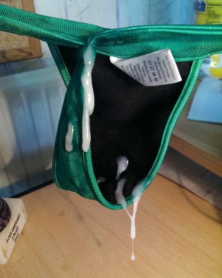 Sperma Auf String Tanga Höschen #26324347