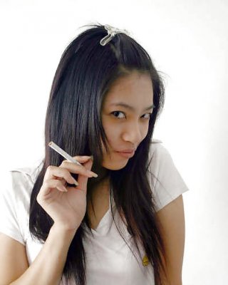 smoking Fetish Asian - Rauchende Asiatische Schoenheiten