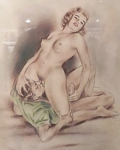 Mature Vintage Porn Drawings - Erotic Vintage Drawings Porn Pictures, XXX Photos, Sex Images #1771338 -  PICTOA