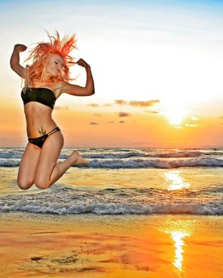 Scarlett Bordeaux Strand Foto-Shooting #33001211