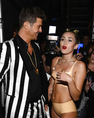 Sexy Naughty Miley Cyrus On MTV VMAs August 2013 