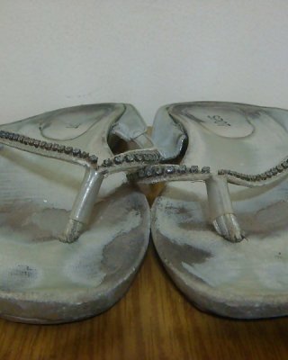 Spot-Silber Pantoffel #39795962