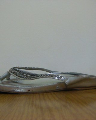 Spot-Silber Pantoffel #39795971