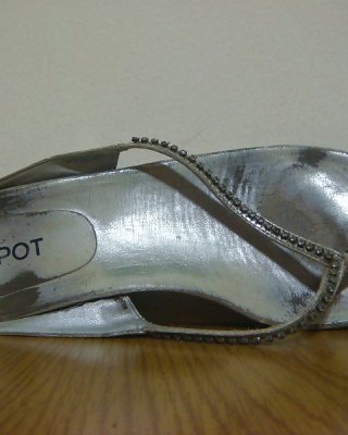 Spot-Silber Pantoffel #39795997