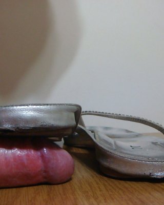 Spot-Silber Pantoffel #39796134