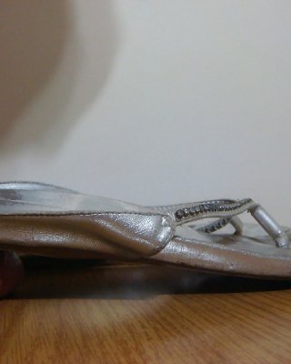 Spot-Silber Pantoffel #39796149