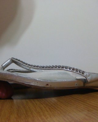 Spot-Silber Pantoffel #39796166