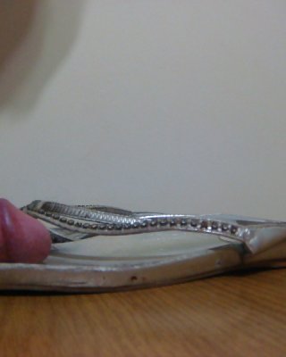 Spot-Silber Pantoffel #39796174