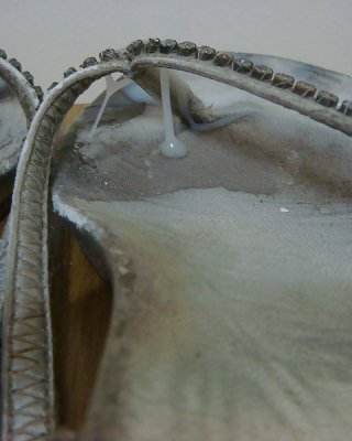 Spot-Silber Pantoffel #39796241