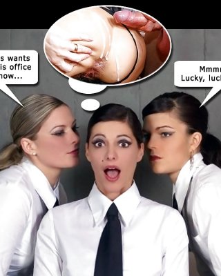 Office caption sluts. A bit of light hearted fun. #37461168