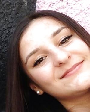 Hot brunette teen with nice boobs. Please cum or cock #28221756