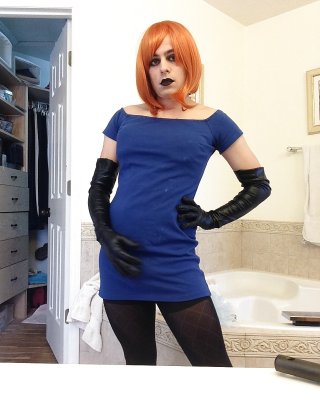 Me and my sexy tight dress ready to go #38593773