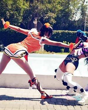 Cosplay Latino Nylon Und Strumpfhosen #37287829