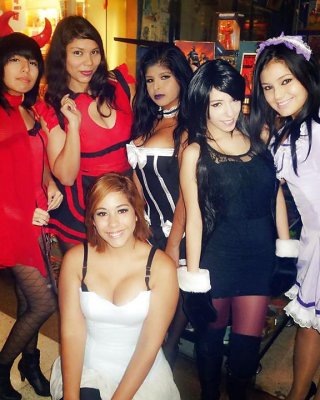 Cosplay Latino Nylon Und Strumpfhosen #37287846