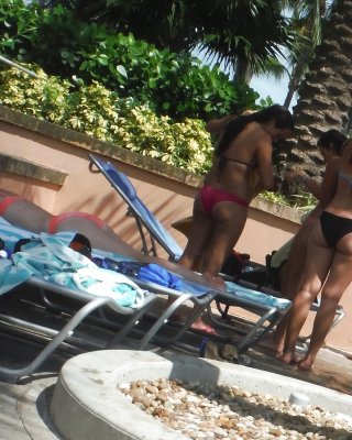 Teen Butt & Ass Bikini At Pool - Part 2