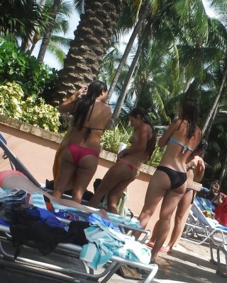 Teen Butt & Ass Bikini At Pool - Part 2