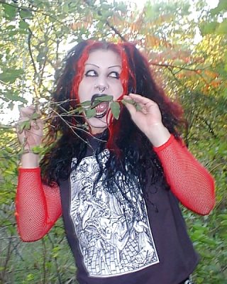 Anastaisa (4) Cemetery (Gothic Alt. Punk Girl)