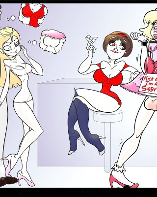 Sissy Cartoons Ball In Play