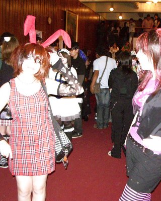 Chilean Teens In Cosplay Show