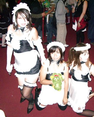 Chilean Teens In Cosplay Show