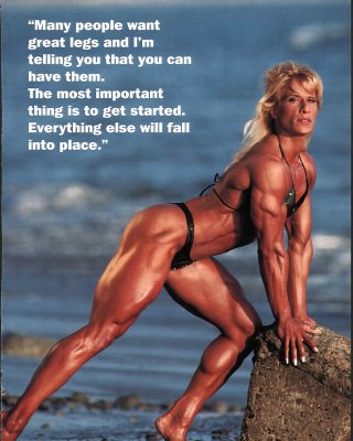 Kim Chizevsky - Female Bodybuilder