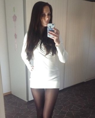 Sexy Nylon Leggings Mädchen #30213968