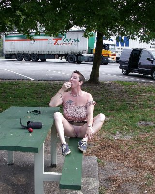 Public 26 Outdoor Flashing Nudist