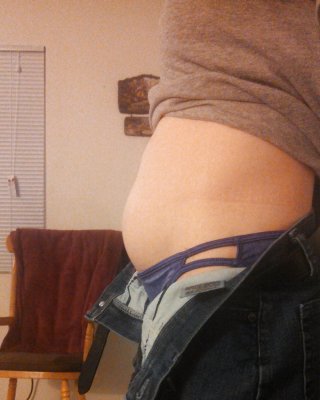 My Hot Wife's Pregnant Belly.