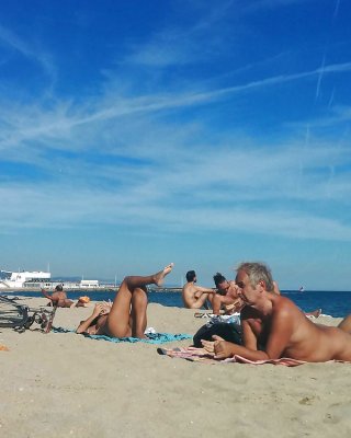 Barcelona nude beach bitches #39576159