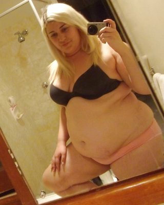 Blond With Cute Belly