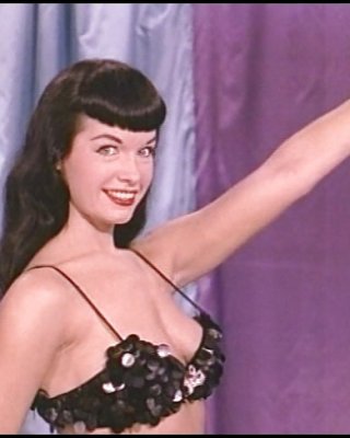 Betty Page Color Screen Captures