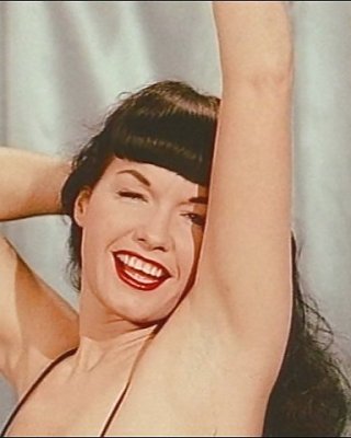 Betty Page Color Screen Captures