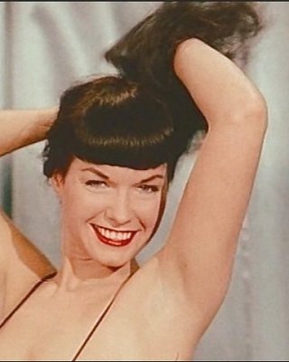 Betty Page Color Screen Captures