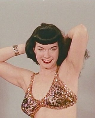 Betty Page Color Screen Captures